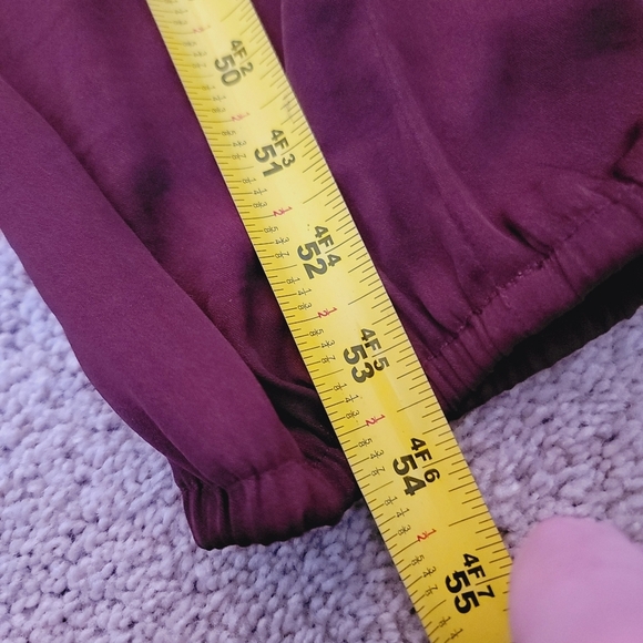 Naked Zebra Elegant Burgundy Jumpsuit S - Picture 15 of 16